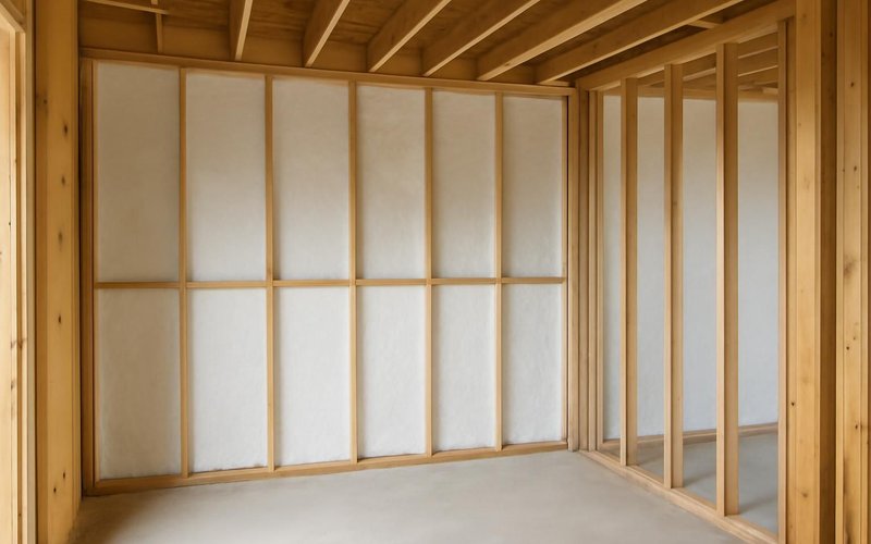 AI concept: Framing sealed with odor-blocking primer
