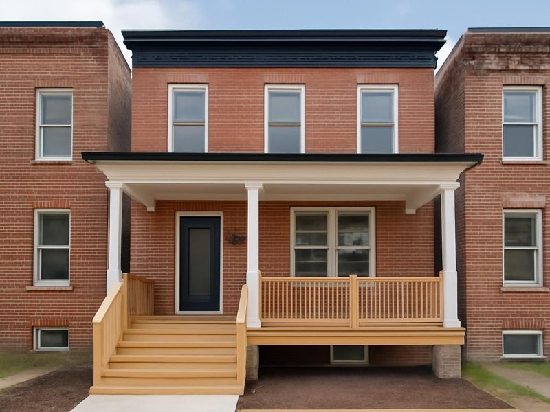 AI concept: Rowhouse gut and new layout