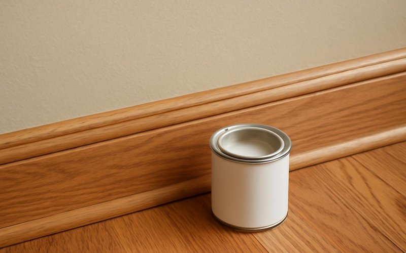 AI concept: Small can of matched touch-up paint