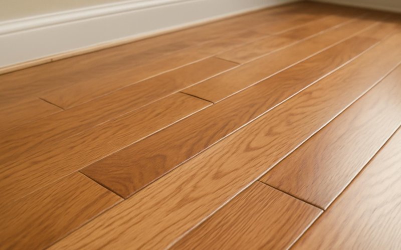AI concept: Prefinished hardwood planks with beveled edges