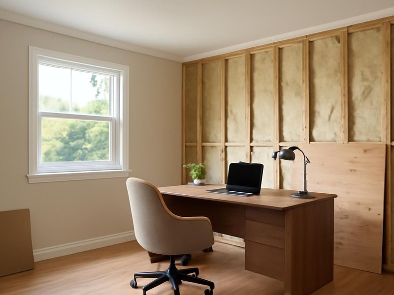 AI concept: Spare bedroom refit