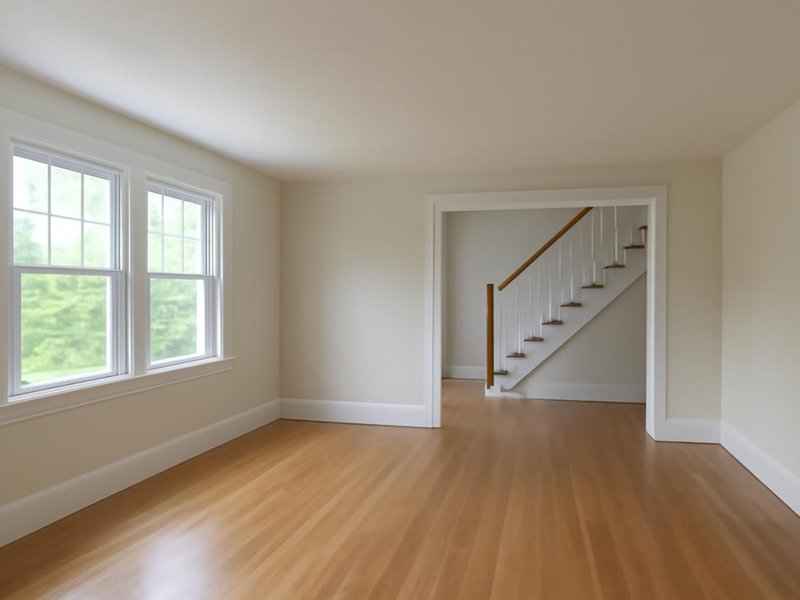 AI concept: Whole interior, older house