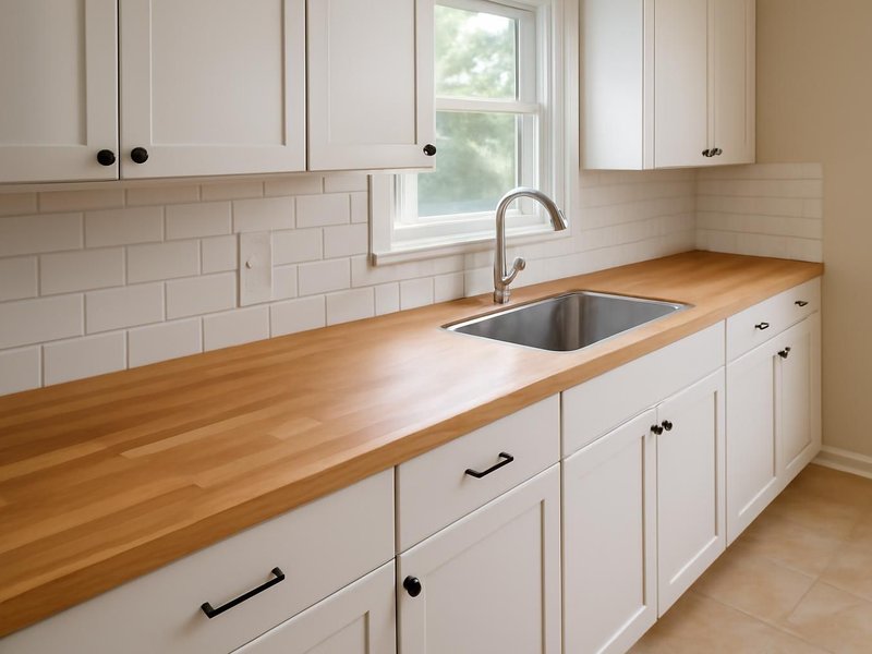 AI concept: Galley, butcher block