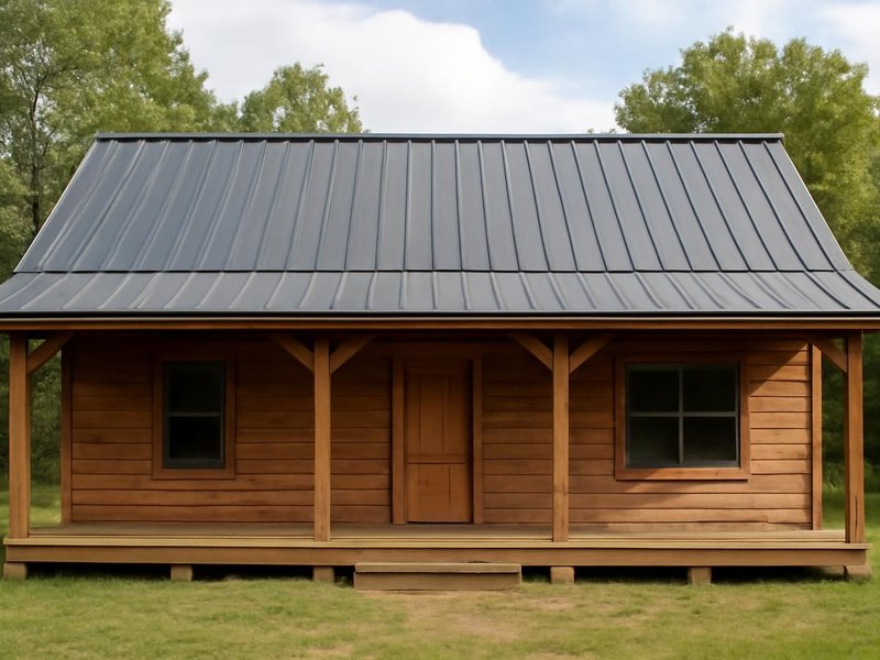 AI concept: Cabin, exposed fastener