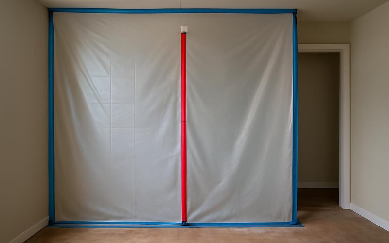 AI concept: Plastic containment with a zip door