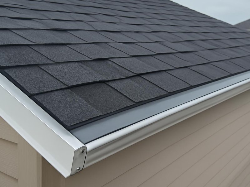 After: single new layer with fresh drip edge and flashing