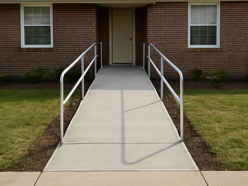 AI concept: Regraded walk, no steps